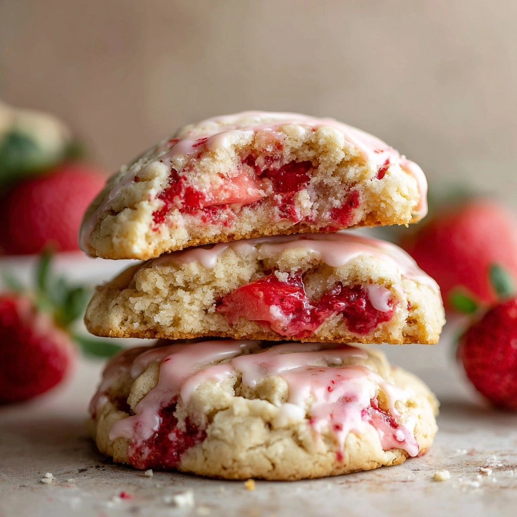 Irresistible Strawberry Cheesecake Cookies Recipe - Recipe Image