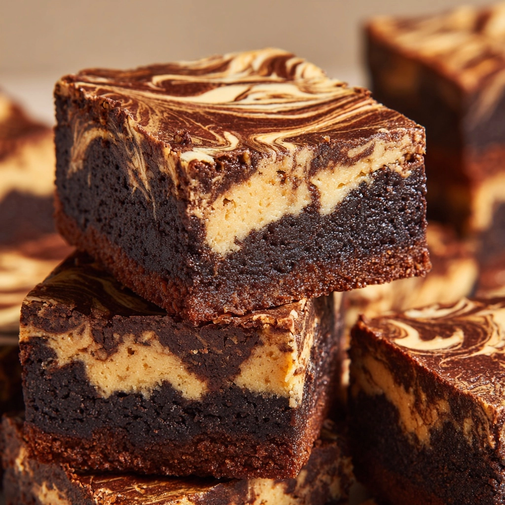 Mocha Swirl Brownies Recipe - Recipe Image