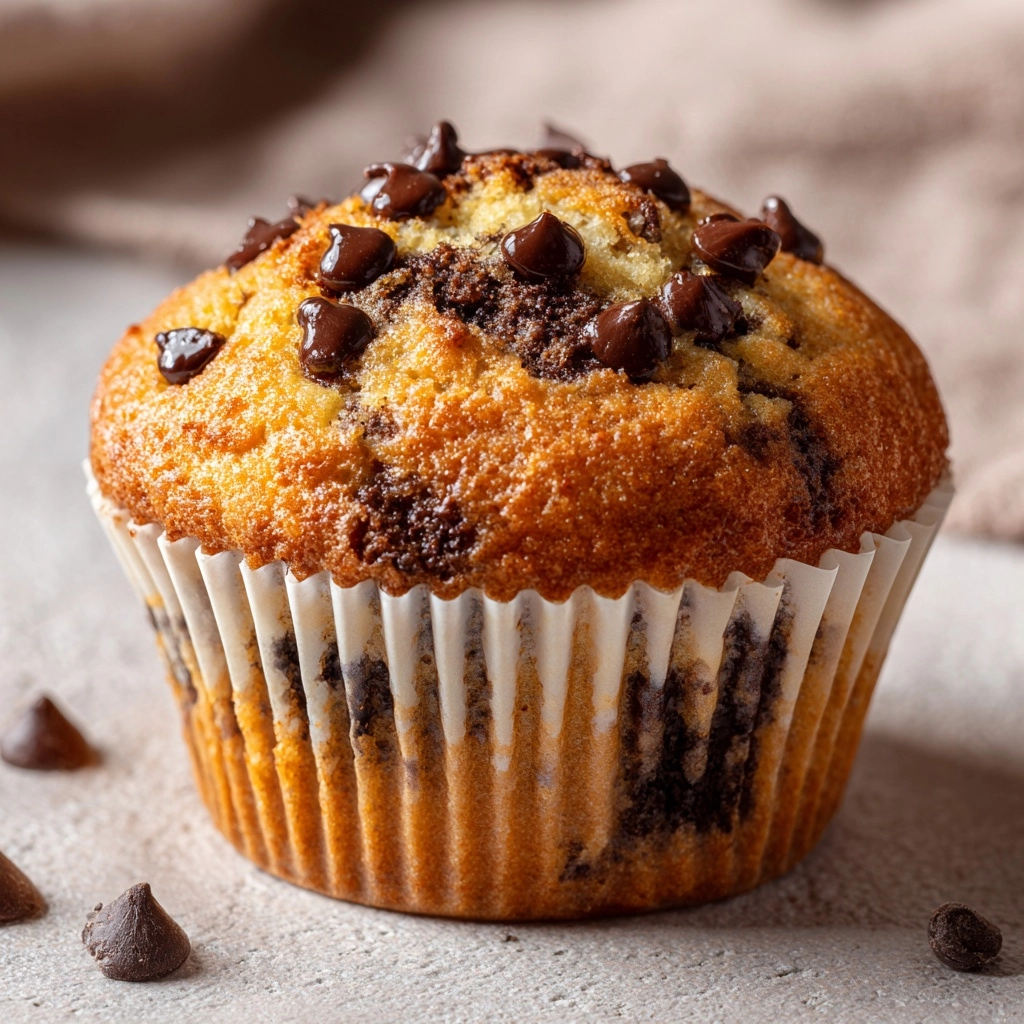 Chocolate Chip and Banana Muffins Recipe - Recipe Image