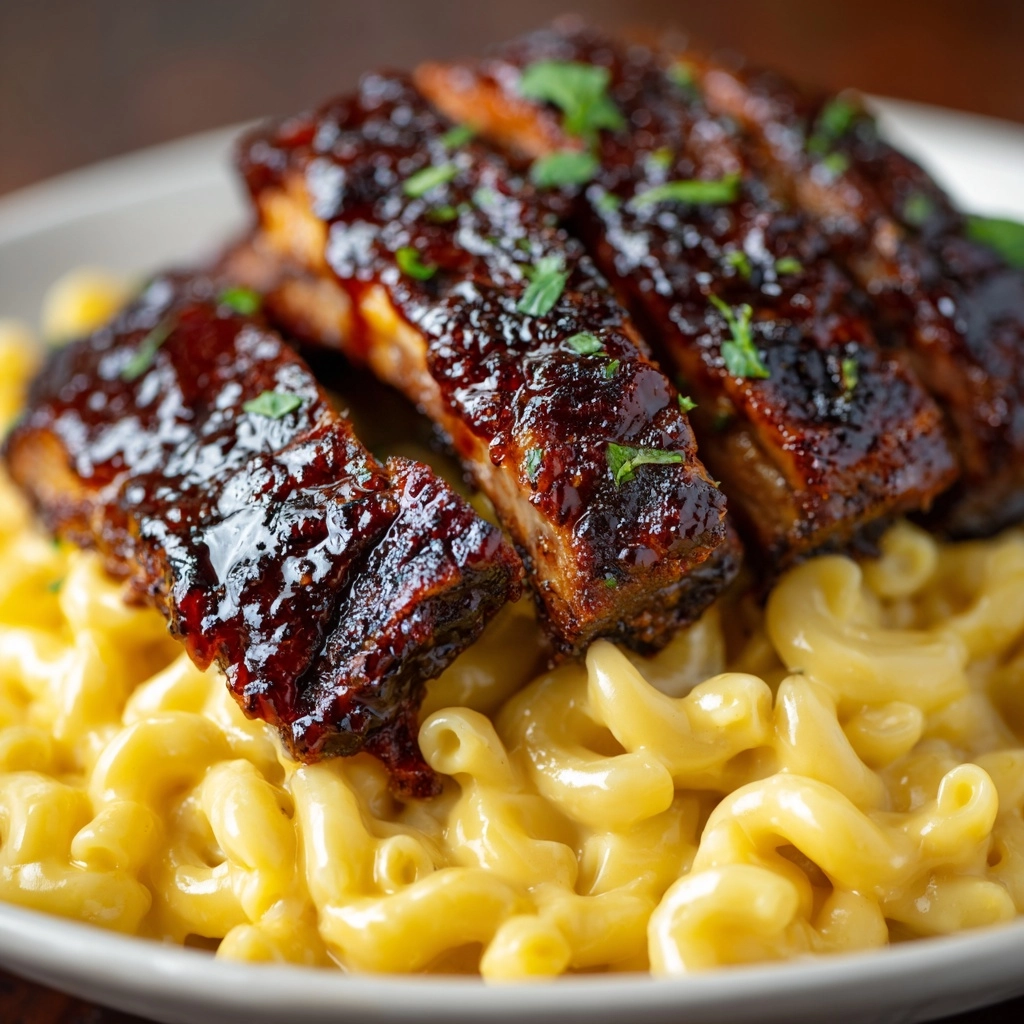 Slow Cooker Barbecue Ribs with Coke Recipe - Recipe Image