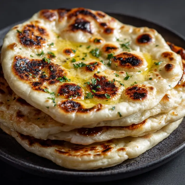 Easy Homemade Naan Bread Recipe