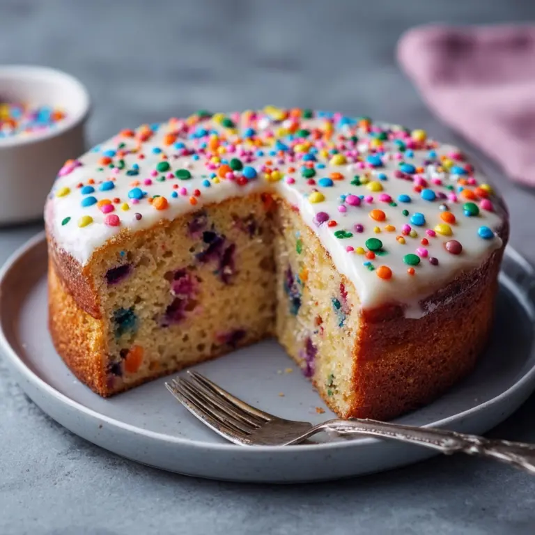 Funfetti Cookie Cake Recipe