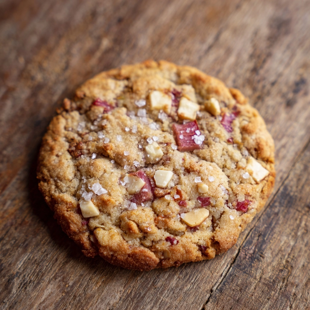 Brown Sugar Rhubarb Cookies Recipe - Recipe Image