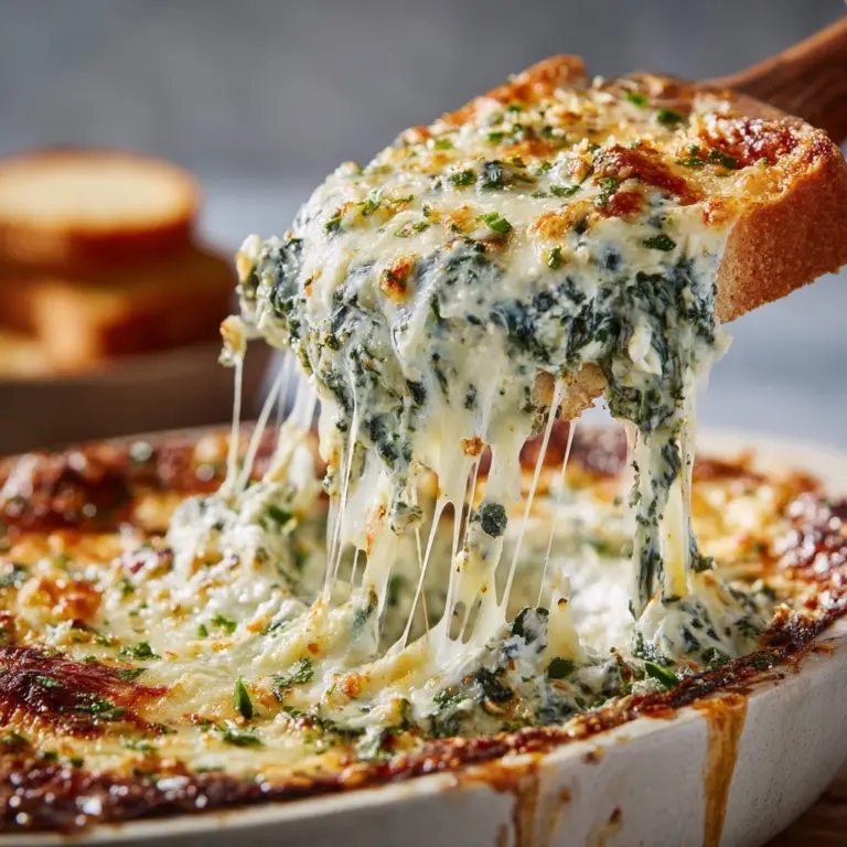 Hot Spinach Artichoke Dip Recipe