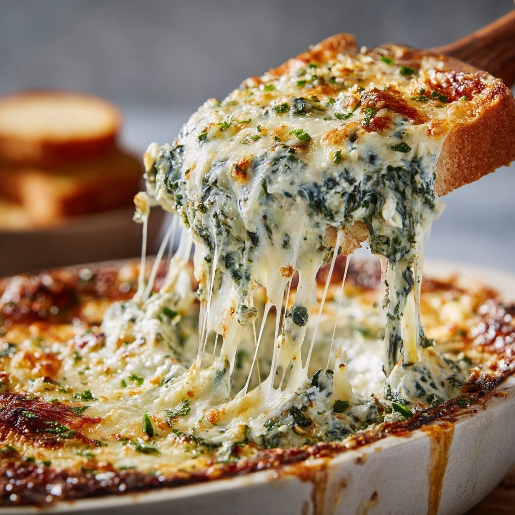 Hot Spinach Artichoke Dip Recipe - Recipe Image
