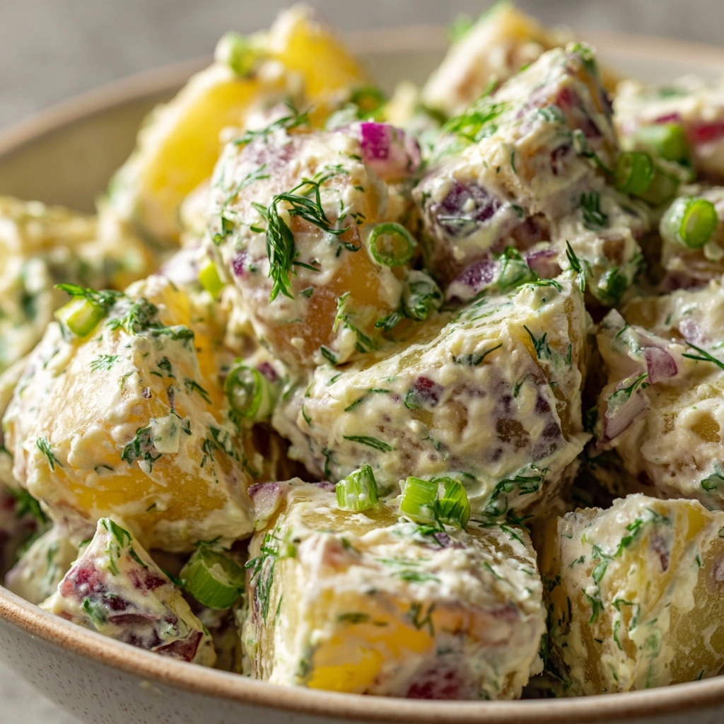 Dill Pickle Potato Salad Recipe - Recipe Image