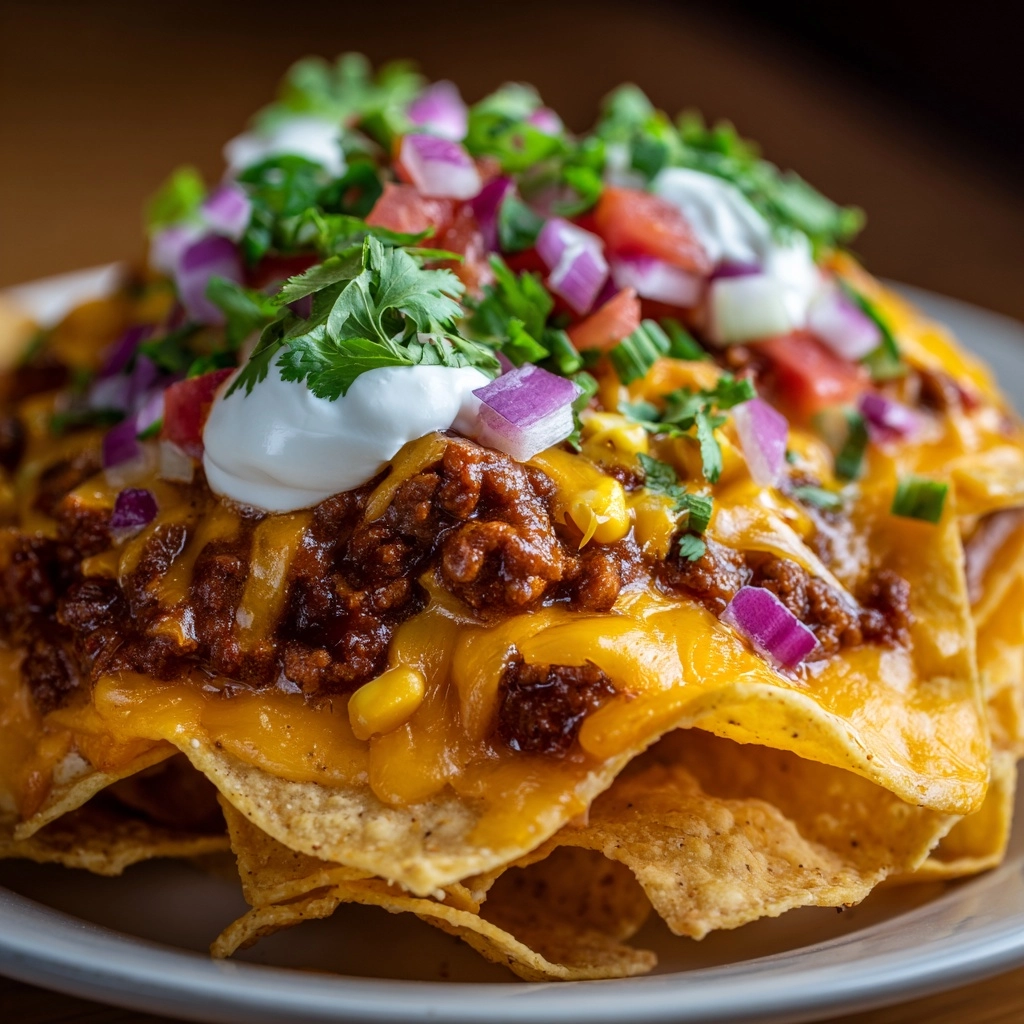 Crock Pot Frito Pie Recipe - Recipe Image