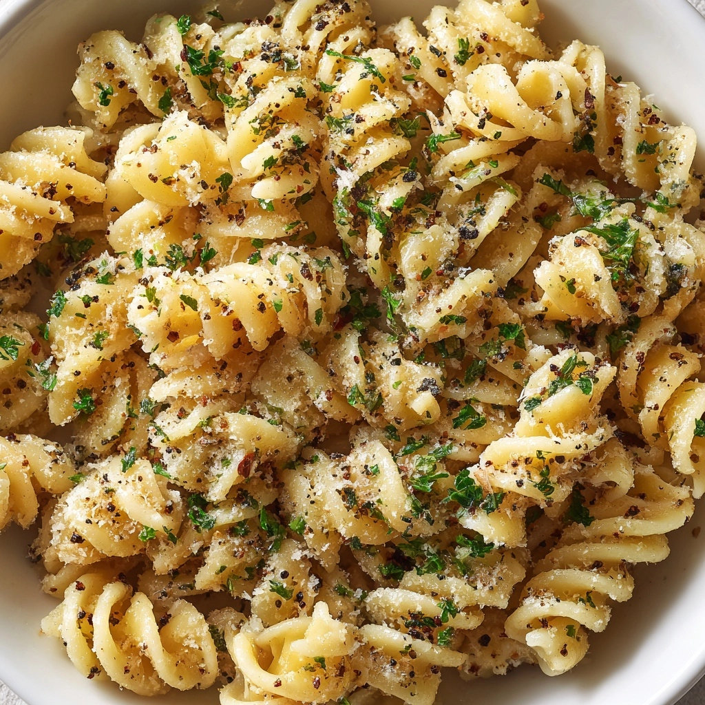 Irresistible Garlic Bread Pasta Recipe - Recipe Image