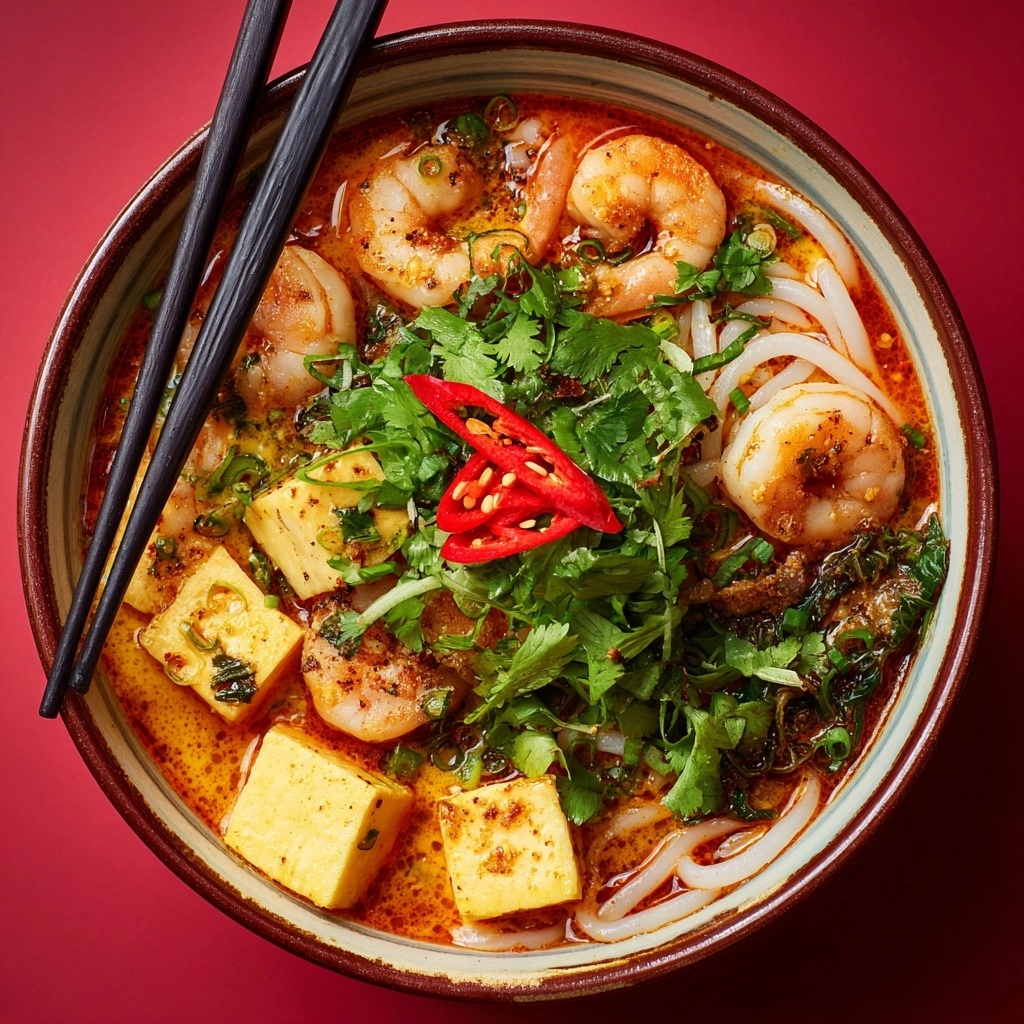Thai Red Curry Noodle Soup Recipe - Recipe Image