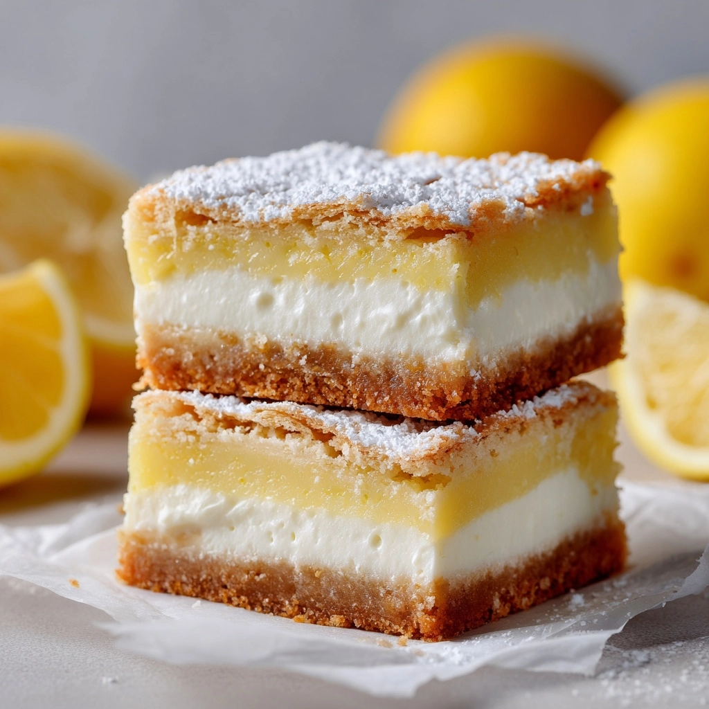 Lemon Cream Cheese Bars Recipe