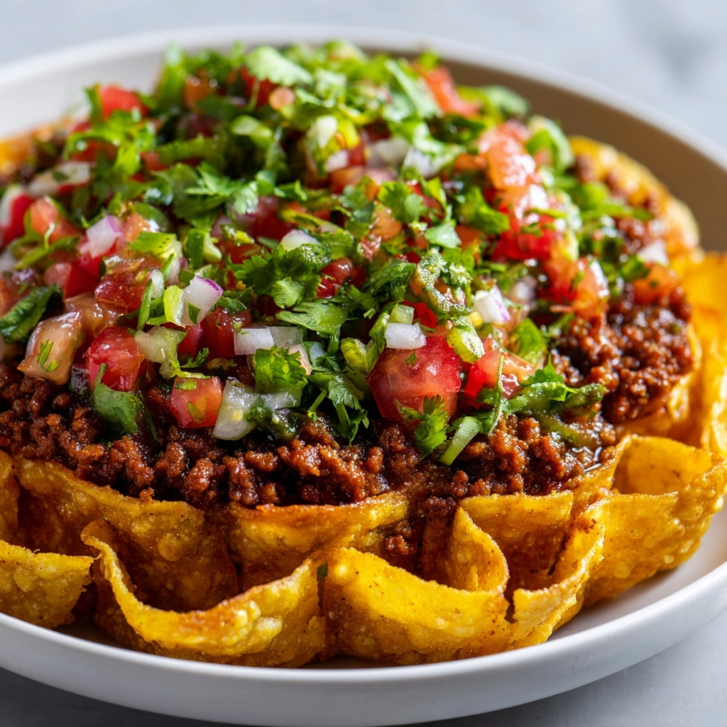 Spicy Ground Beef Taco Ring Recipe - Recipe Image