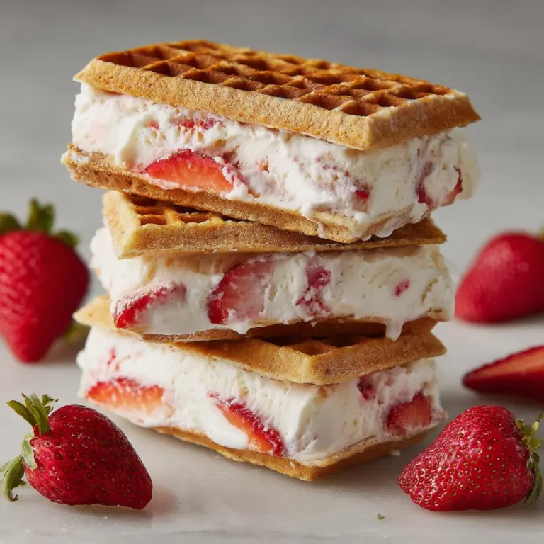 Healthy Greek Yogurt Ice Cream Sandwiches Recipe
