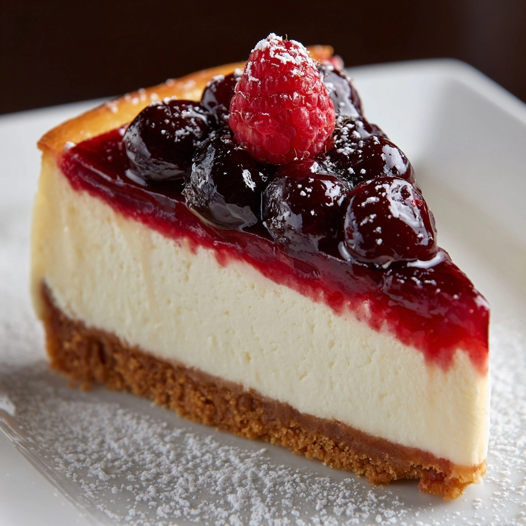 Classic New York-Style Cheesecake Recipe - Recipe Image