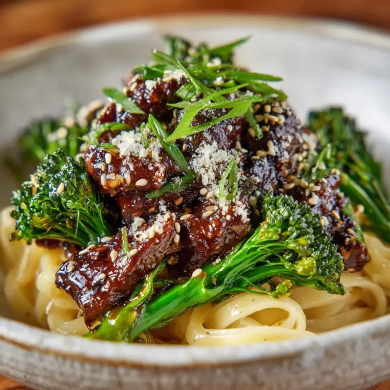 Easy Beef & Broccoli Noodles Recipe