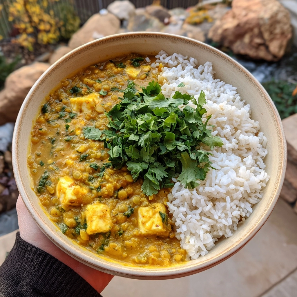 Coconut Red Lentil Dahl Recipe - Recipe Image