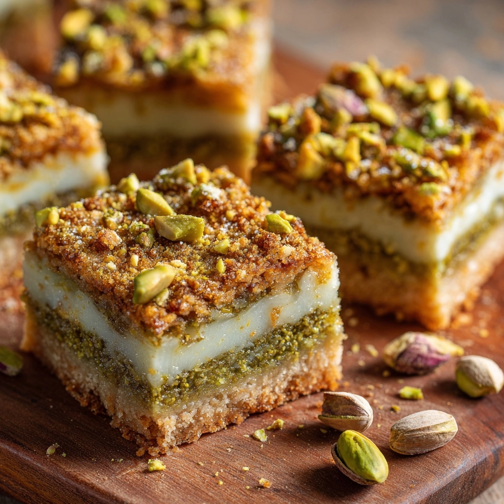 Pistachio Dream Cookie Bars Recipe - Recipe Image