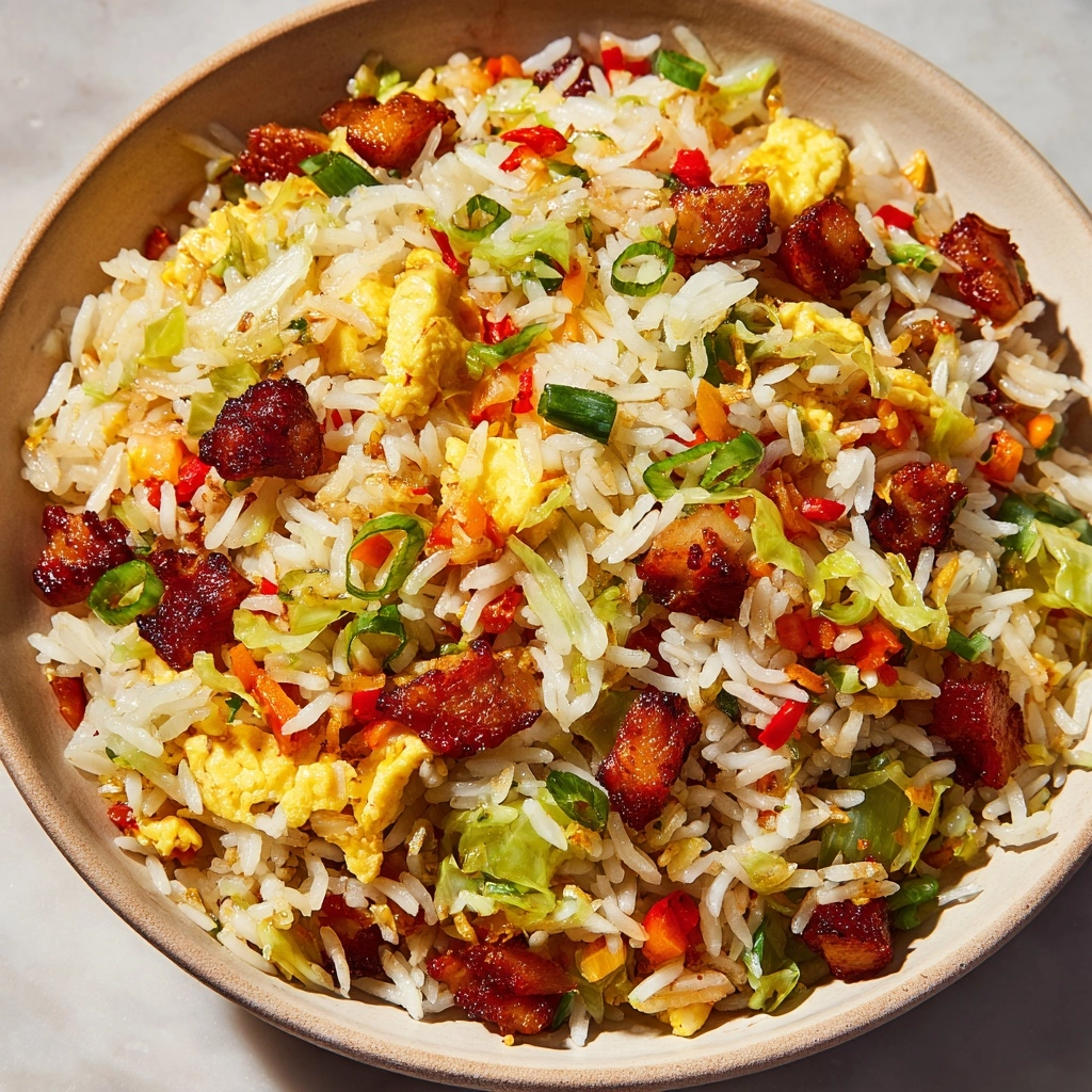 Cajun Cabbage Jambalaya Recipe - Recipe Image