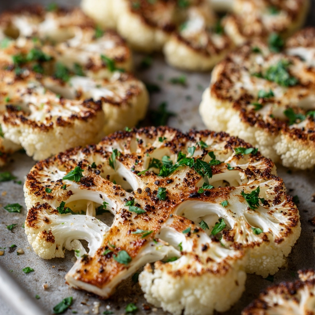 Cauliflower Steak Recipe - Recipe Image