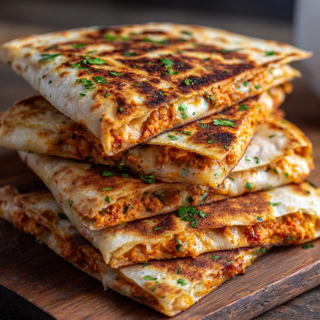 Crispy Oven-Baked Quesadillas Recipe - Recipe Image