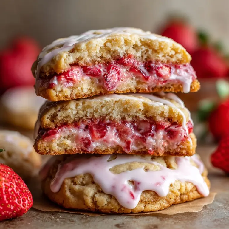 Irresistible Strawberry Cheesecake Cookies Recipe