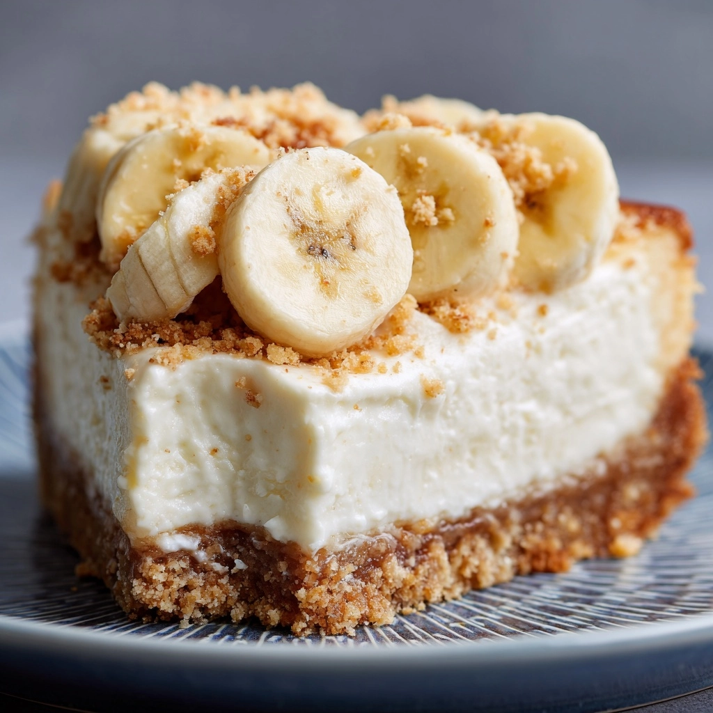 Banana Cream Cheesecake Recipe - Recipe Image