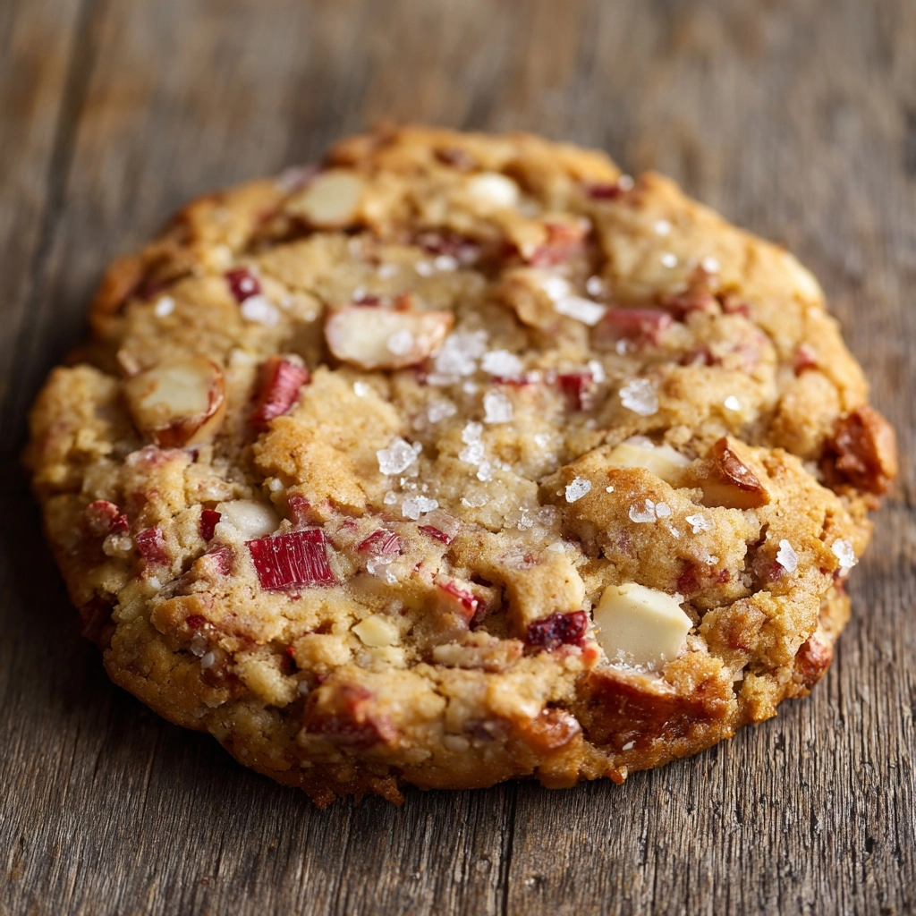 Brown Sugar Rhubarb Cookies Recipe - Recipe Image