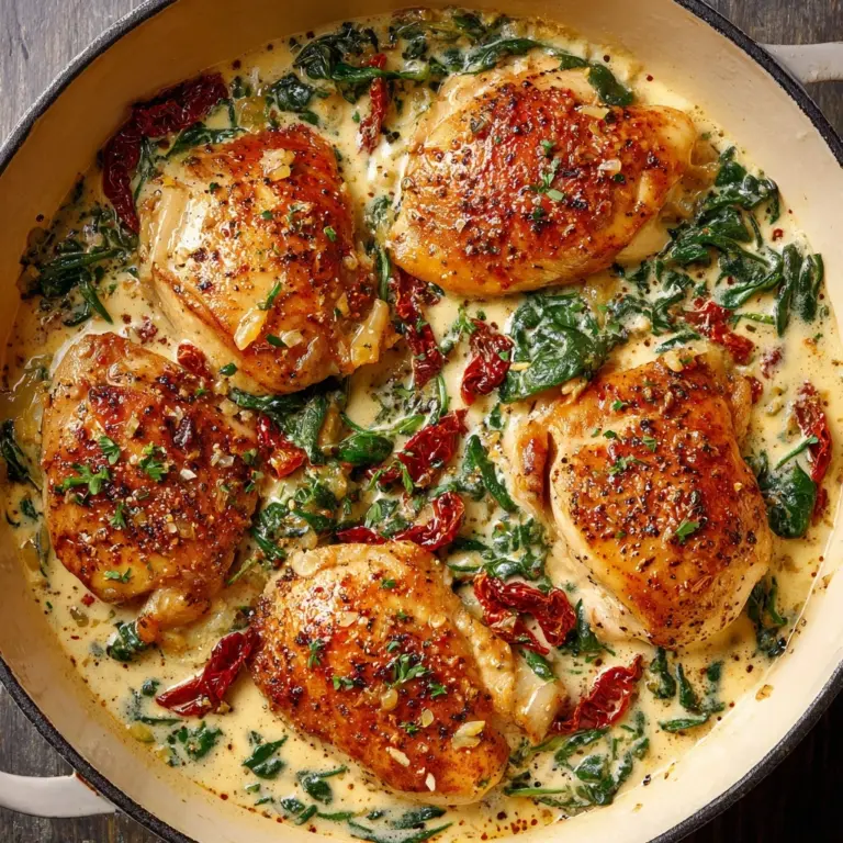 Creamy Tuscan Chicken Recipe