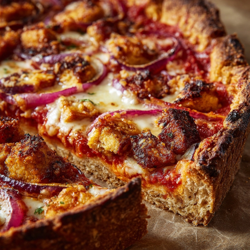 Buffalo Chicken Pizza: A Spicy Twist on a Classic Favorite Recipe - Recipe Image