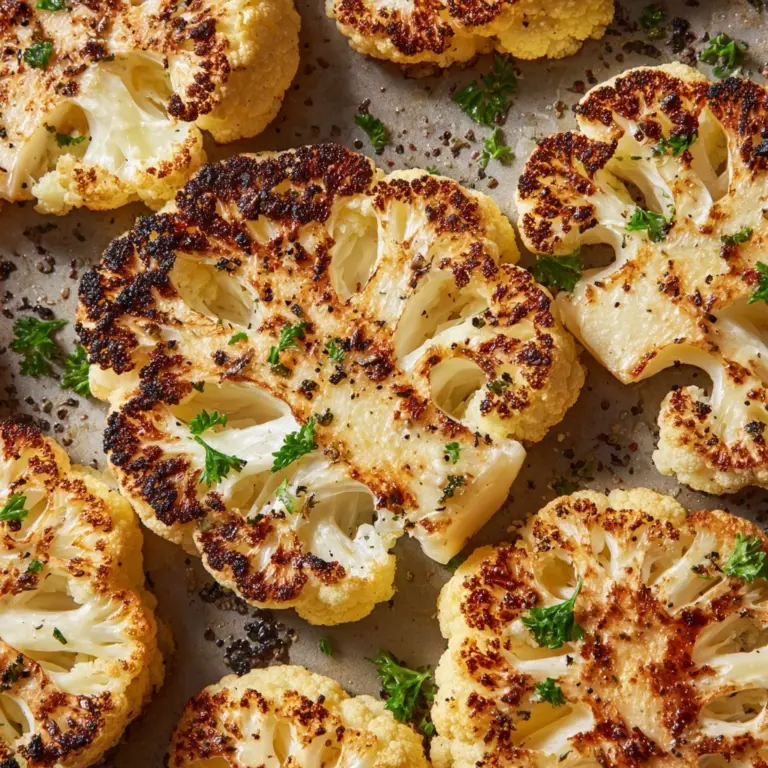 Cauliflower Steak Recipe
