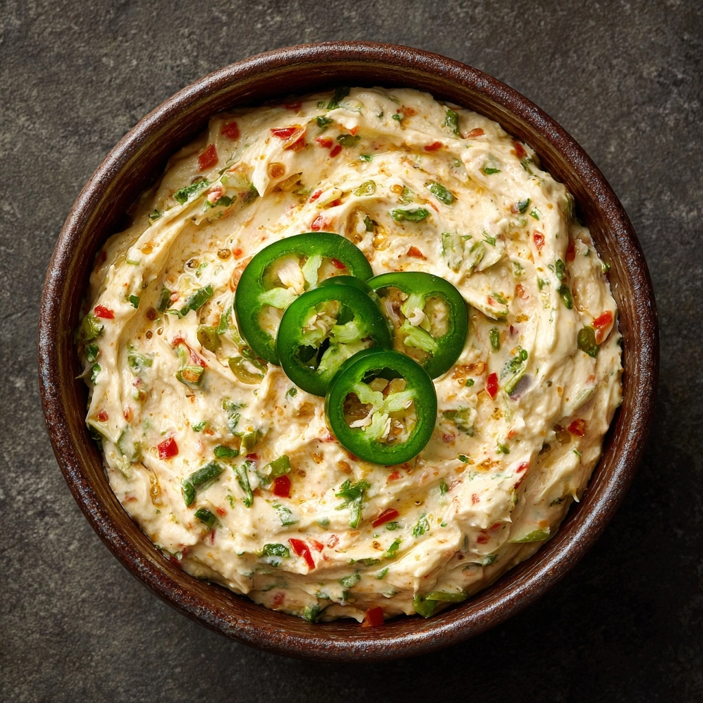 Cowboy Pickled Jalapeño Cream Cheese Spread Recipe - Recipe Image