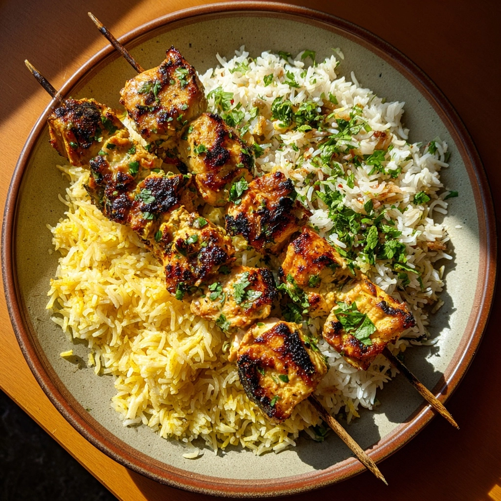 Cilantro Orange Chicken with Rice and Beans Recipe - Recipe Image