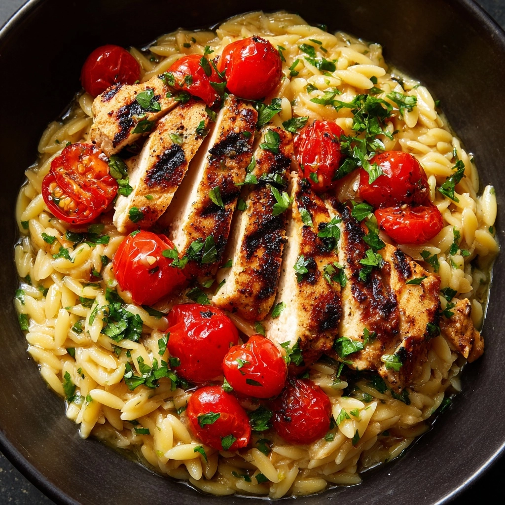 Tuscan-Style Chicken Orzo Recipe - Recipe Image