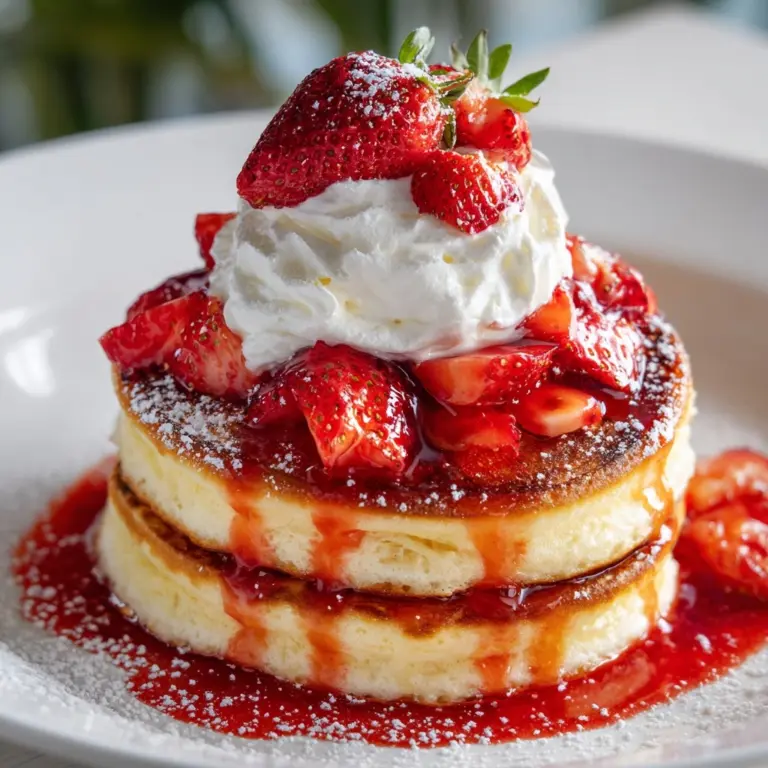 Strawberry Shortcake Pancakes Recipe