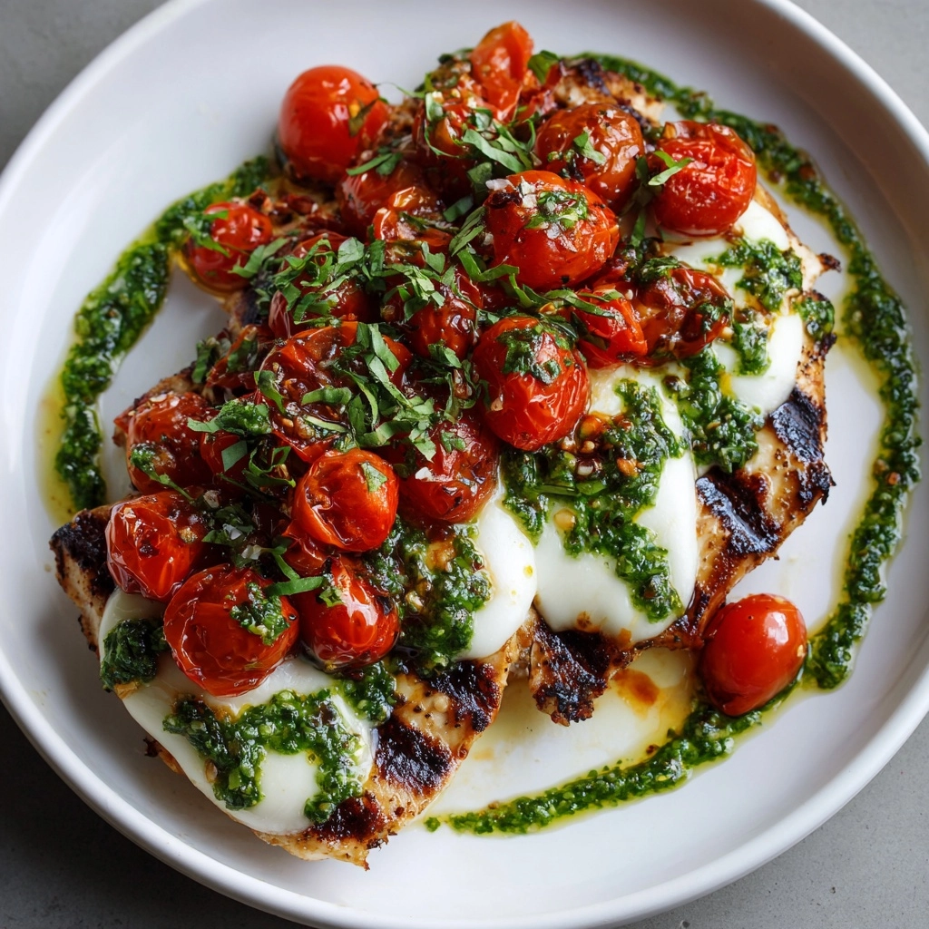 Grilled Chicken Margherita Recipe - Recipe Image