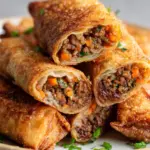Spicy Beef Dumpling Rolls Recipe
