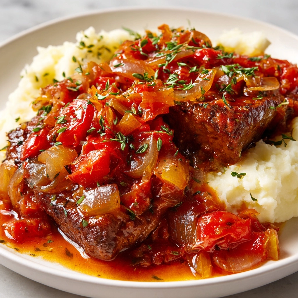 Old Fashioned Swiss Steak: A Comforting Classic Dinner Recipe - Recipe Image