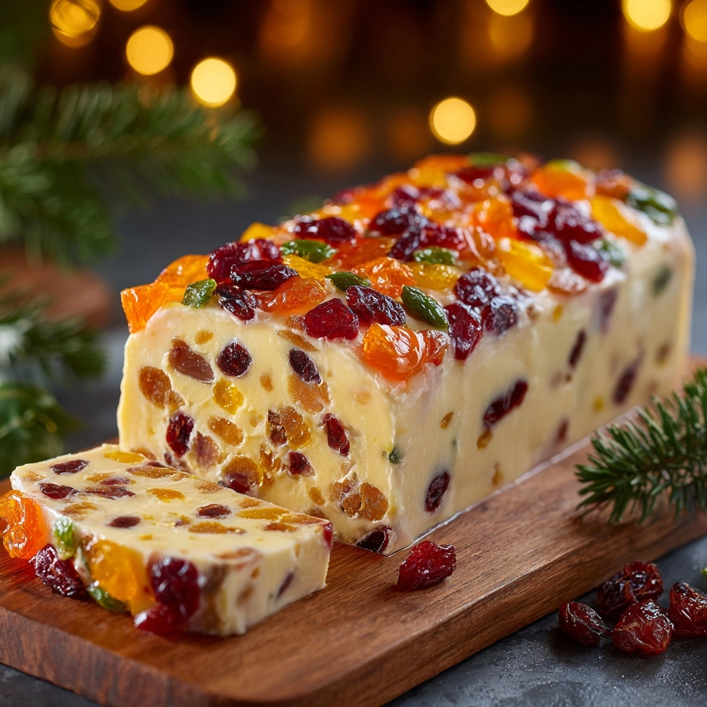 Orange Cranberry Cheese Log Recipe - Recipe Image