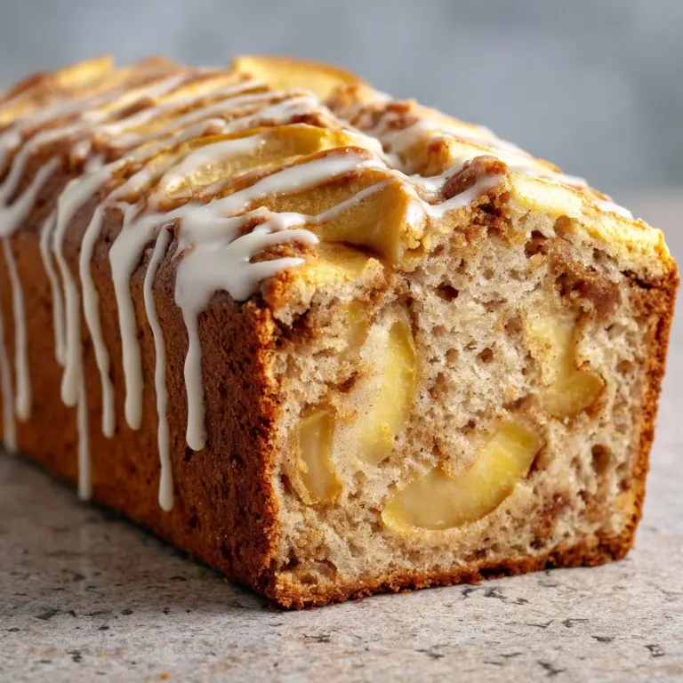 Homemade Apple Cinnamon Swirl Loaf Recipe