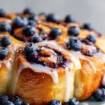 Homemade Blueberry Sweet Rolls Recipe