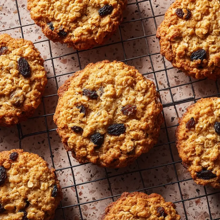 Oatmeal Raisin Cookies Recipe