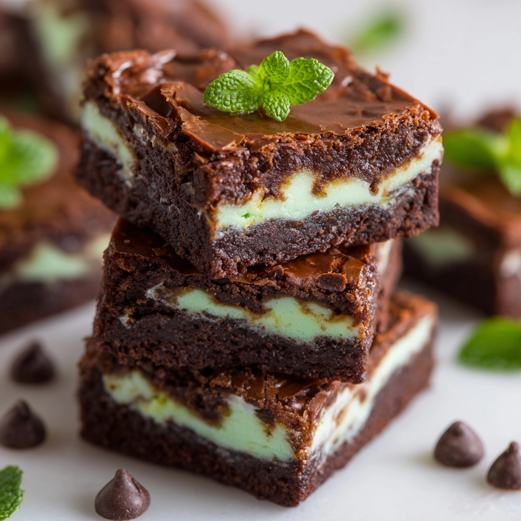Mint Brownies Recipe
