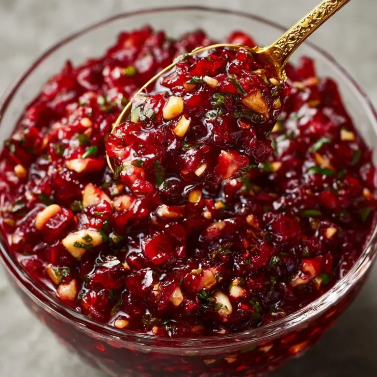 Spicy Cranberry Salsa Recipe