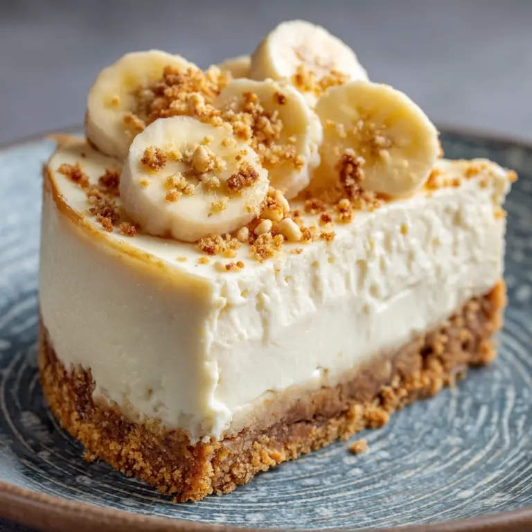 Banana Cream Cheesecake Recipe