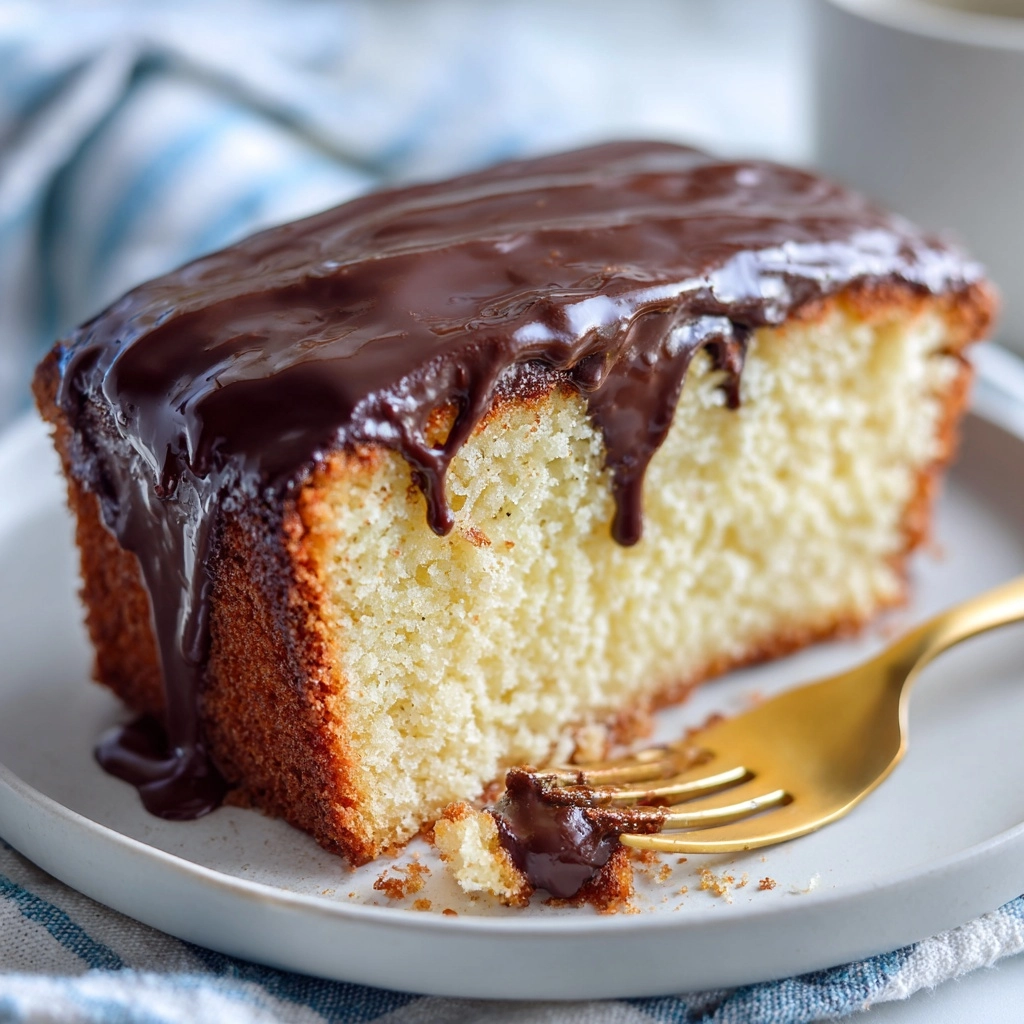 Boston Cream Poke Cake Recipe - Recipe Image