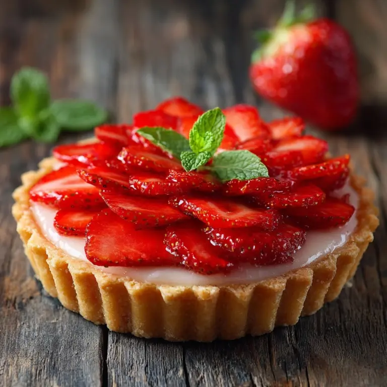 Strawberry Mousse Tartlets Recipe