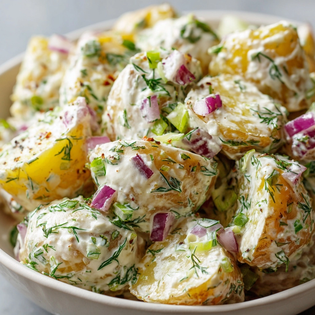 Dill Pickle Potato Salad Recipe - Recipe Image