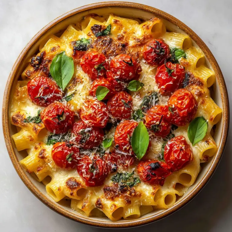 Roasted Tomato and Garlic Ricotta Pasta Recipe
