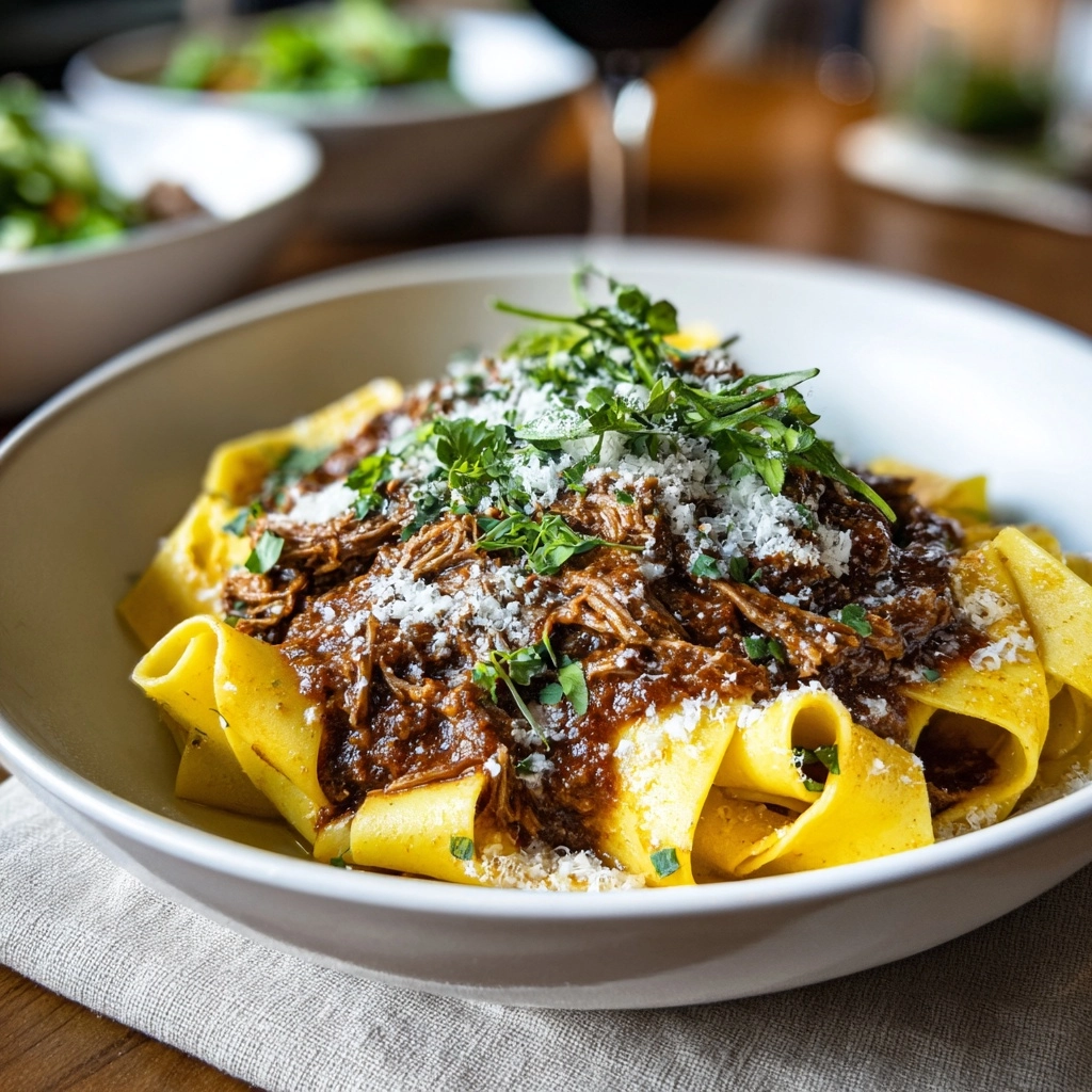 Beef Ragu with Pappardelle Recipe