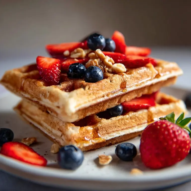 Cinnamon Waffles with Maple Butter Recipe