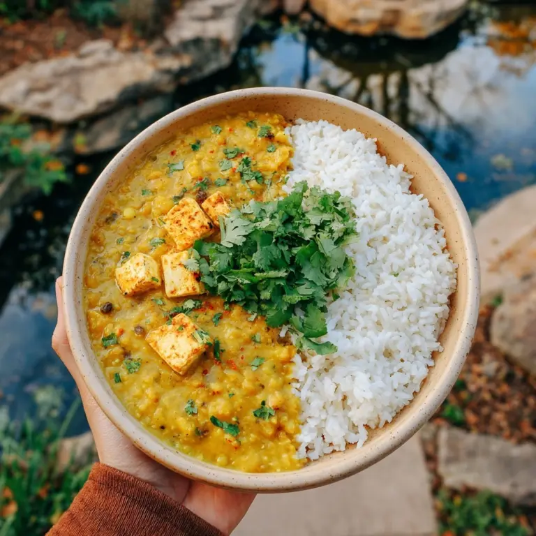 Coconut Red Lentil Dahl Recipe